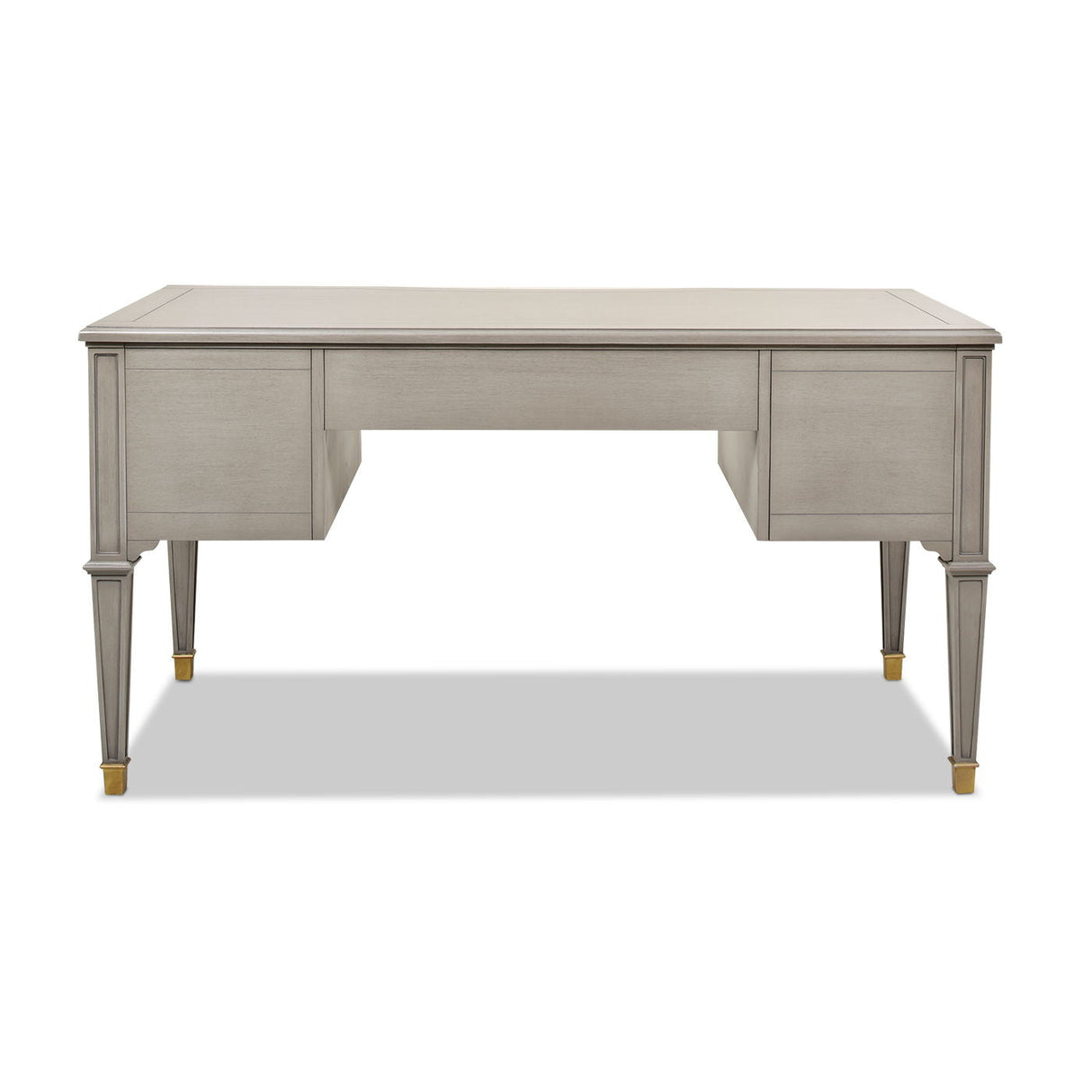 5 Drawer Executive Desk - Dove Gray