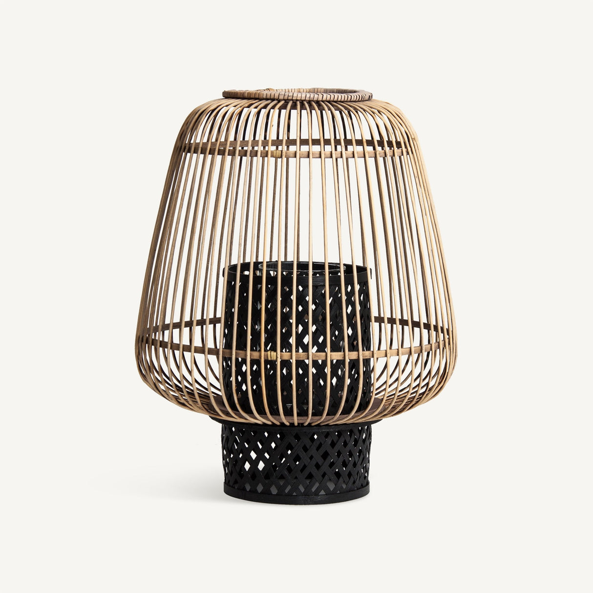 Bamboo Cage Candle Holder L | Vical Home Ghiare | Oroa.com