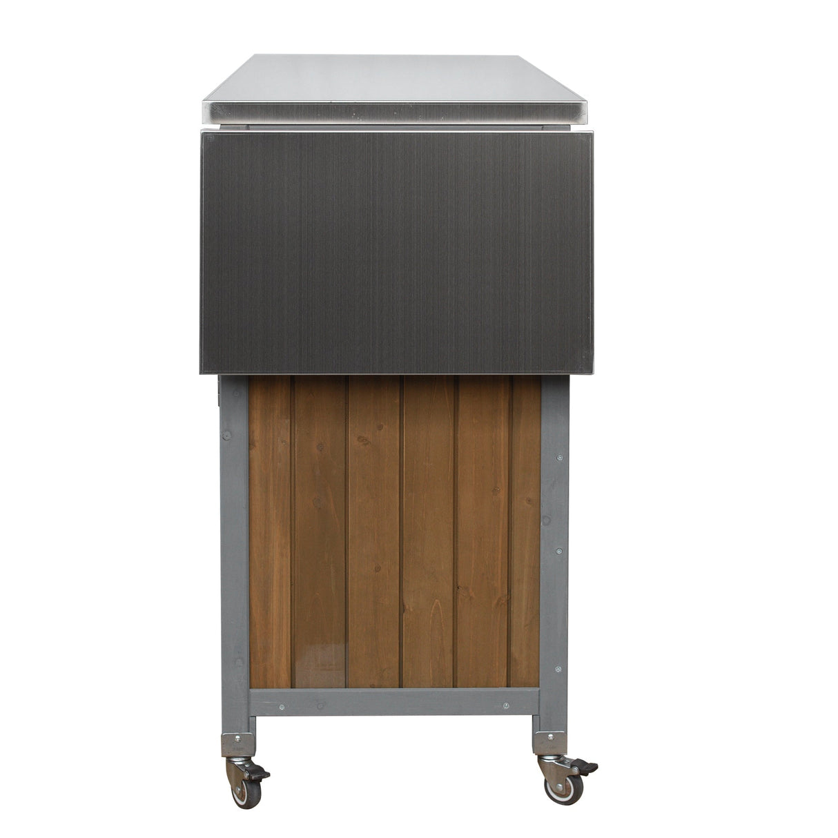 Foldable Outdoor Kitchen Island Cart - Cathy