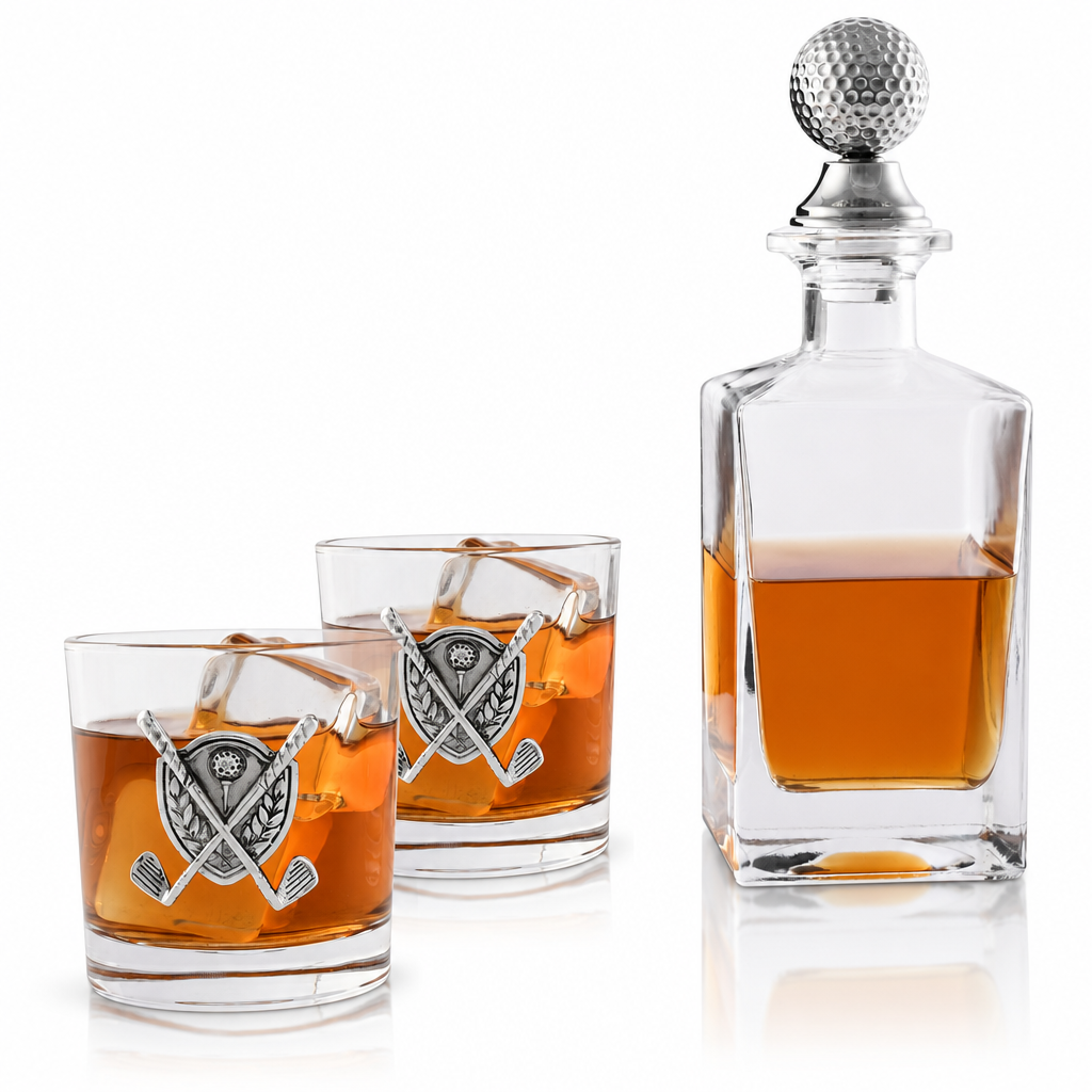 Luxury Golf Decanter & Glass Set - OROA