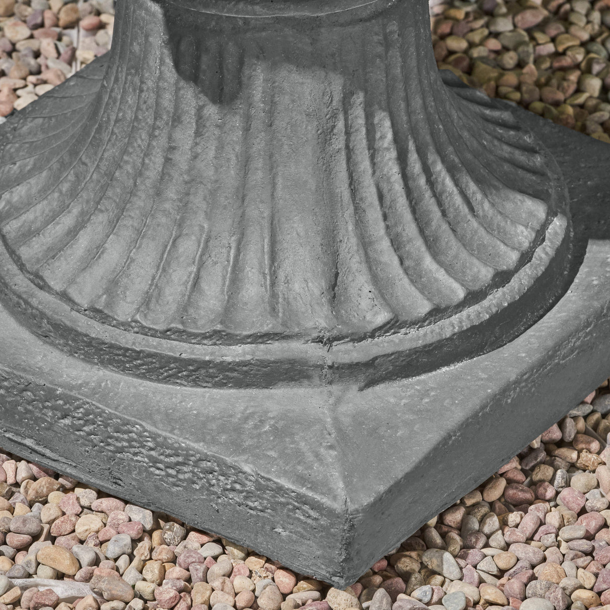MGO Garden Urn Planter Black