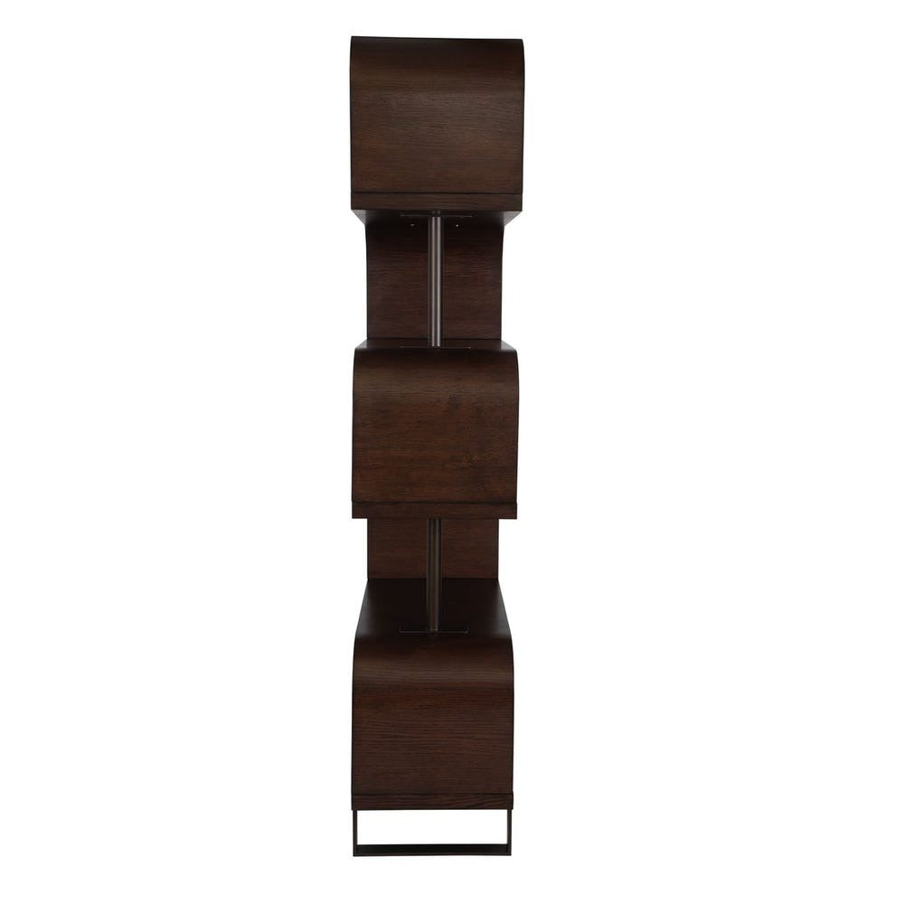 Modern European furniture - Mahogany Modern Bookcase - www.oroa.com