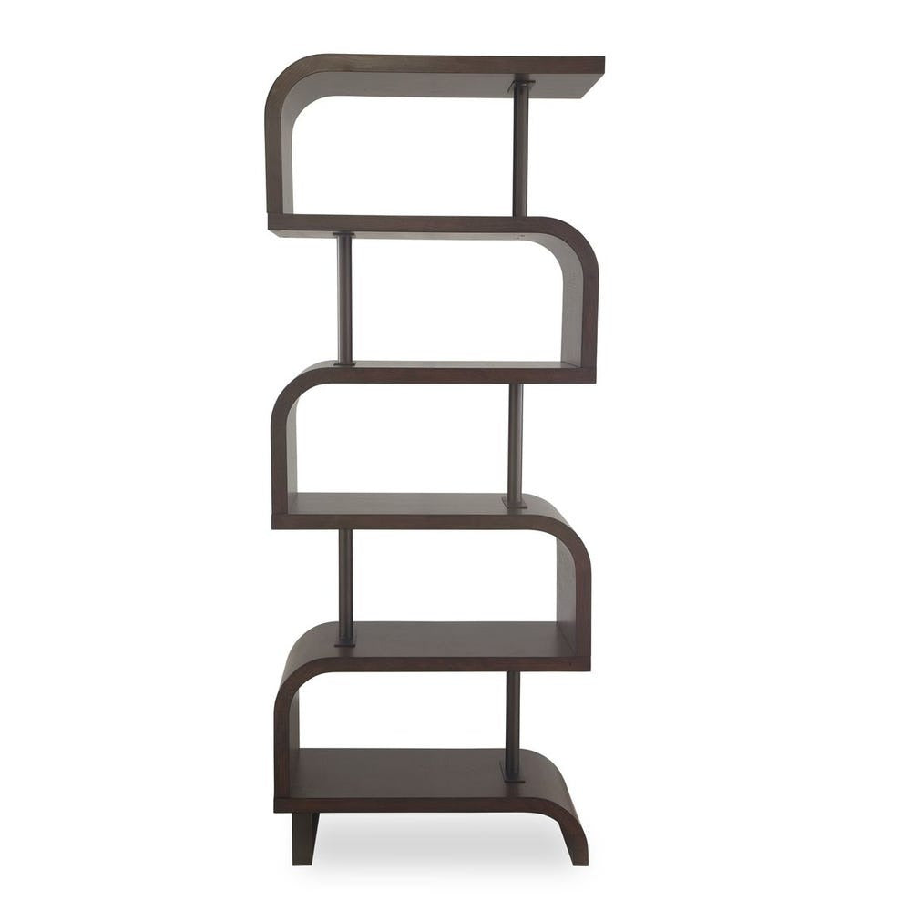 Modern European furniture - Mahogany Modern Bookcase - www.oroa.com