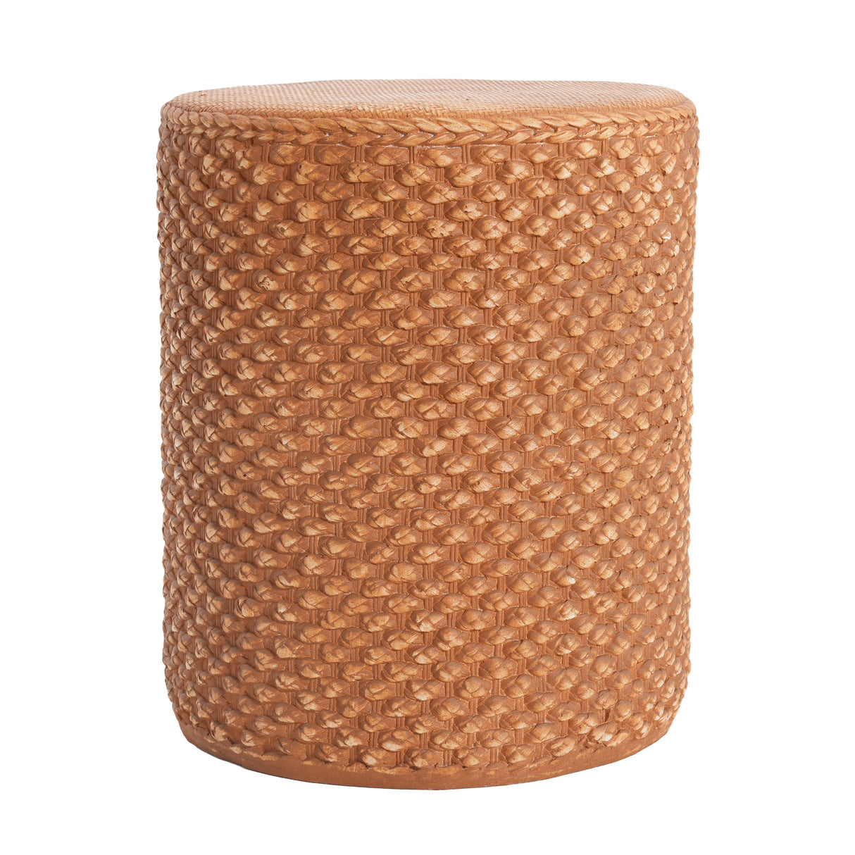 Evie Outdoor Patio - Side Table Brown