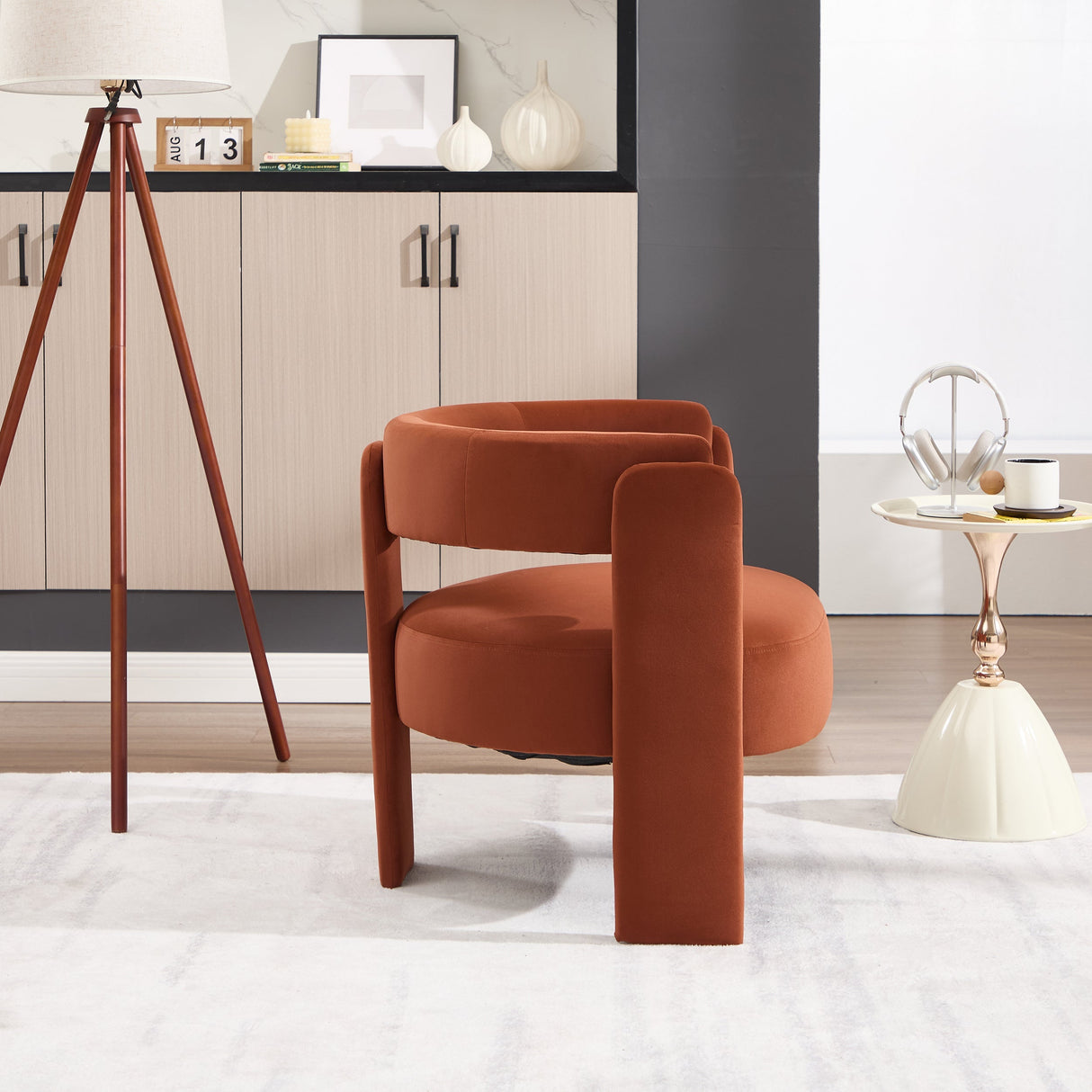 Accent Chair for Living Room, Velvet Touch