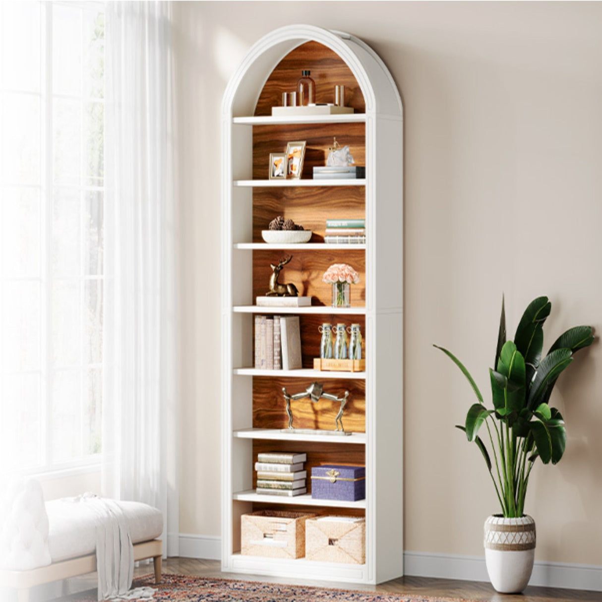 Modern 8-Tier Display Étagère | OROA