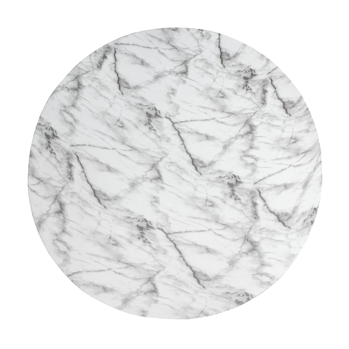 Marble Outdoor Coffee Table - Modern White