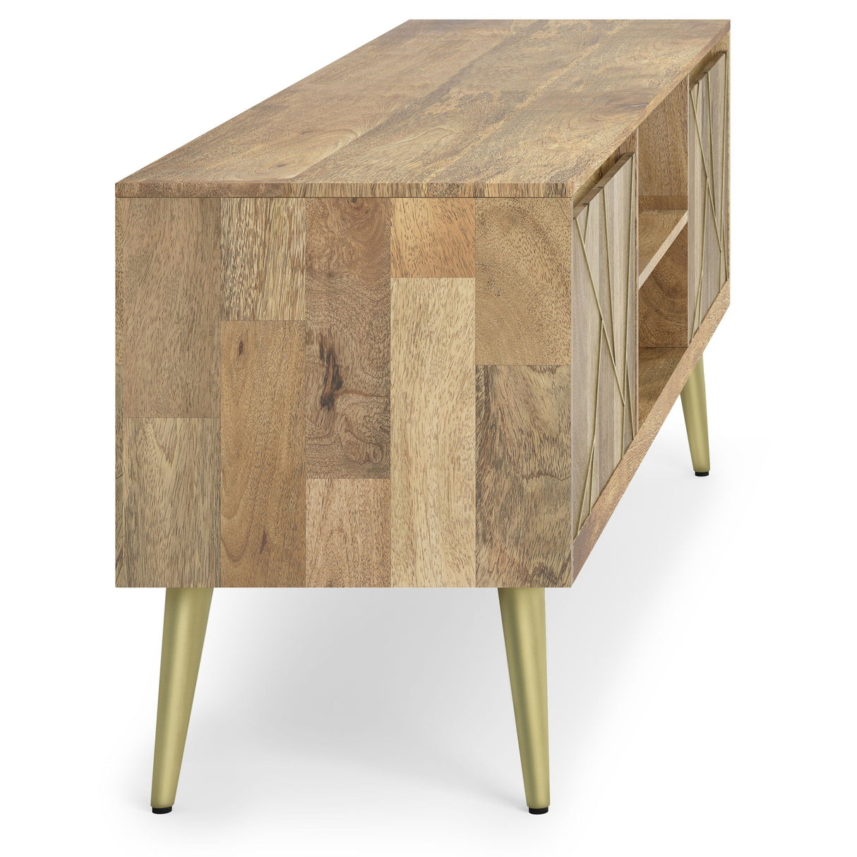 Jager - TV Media Stand - Mango Wood