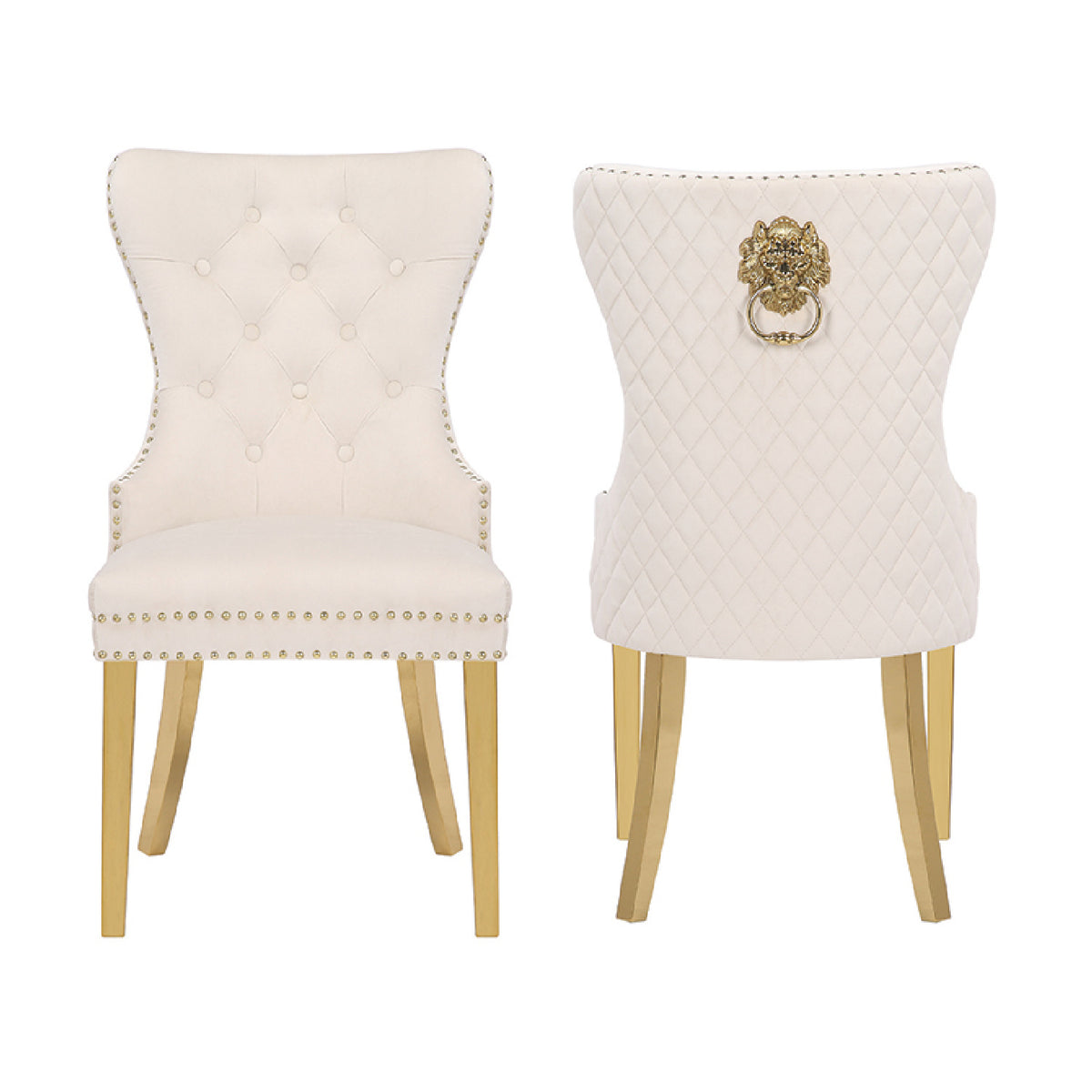 Modern European furniture - Simba Traditional Style Dining Chairs (2) - www.oroa.com