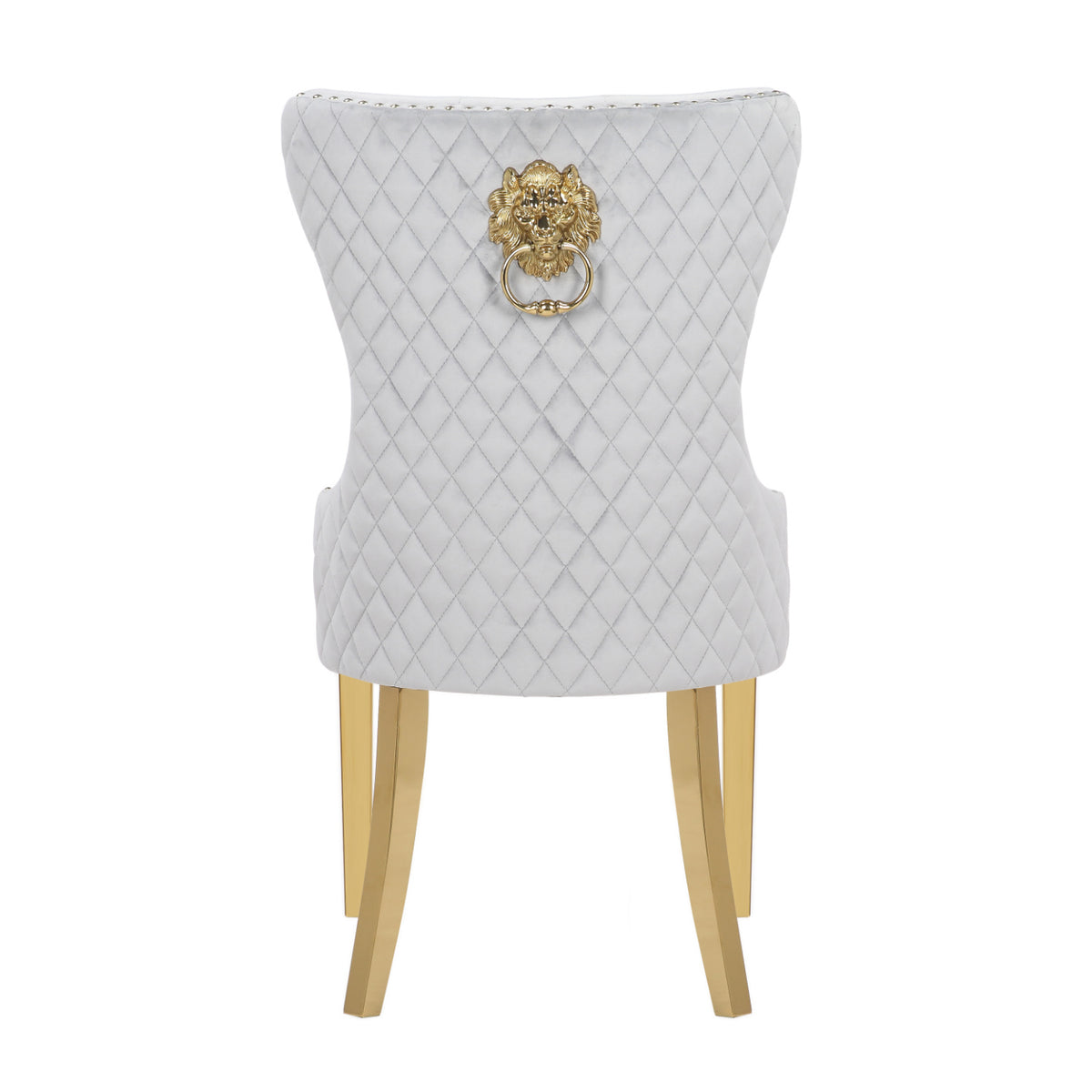 Modern European furniture - Simba Velvet Upholstered Dinning Chairs (2) - www.oroa.com