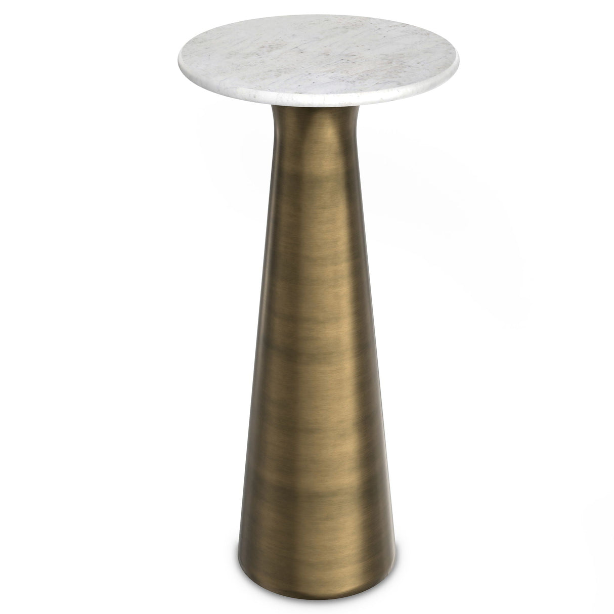 Nicolette - Antique Brass Side table - OROA