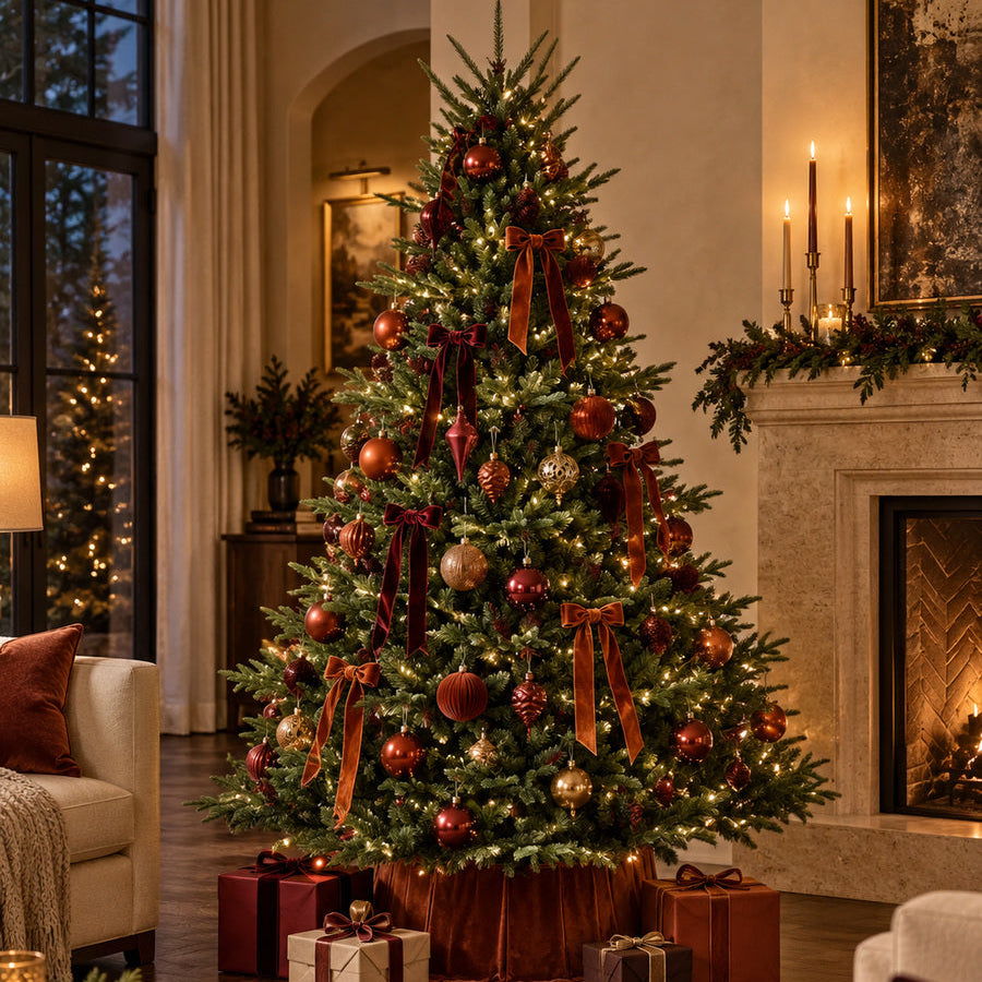 Modern European furniture - Full-Shaped 6FT Christmas Tree Metal Support - www.oroa.com