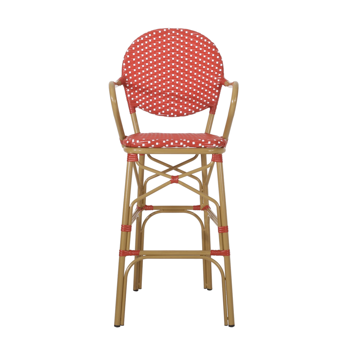 Outdoor Bar stool - French Bistro Red