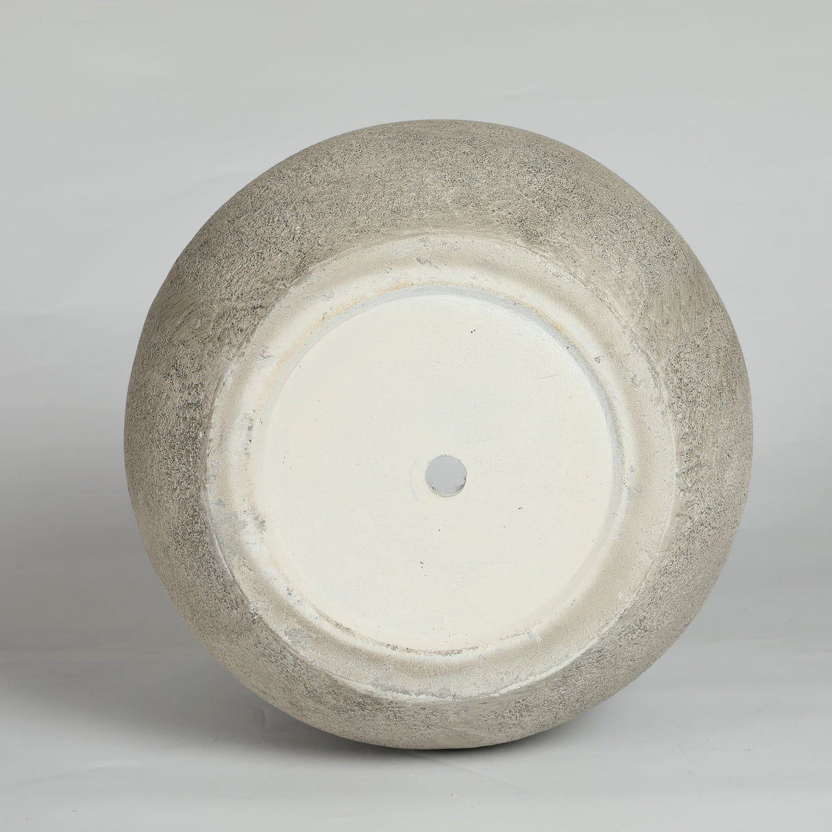 Round Concrete Planter (S/2) - Antique Grey