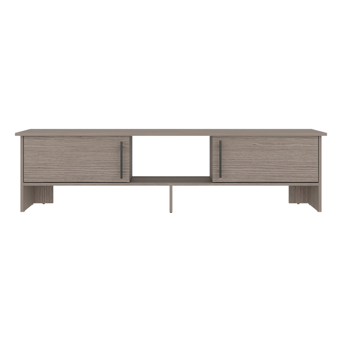 Gray Wash Low Profile Media Console – OROA, view 1
