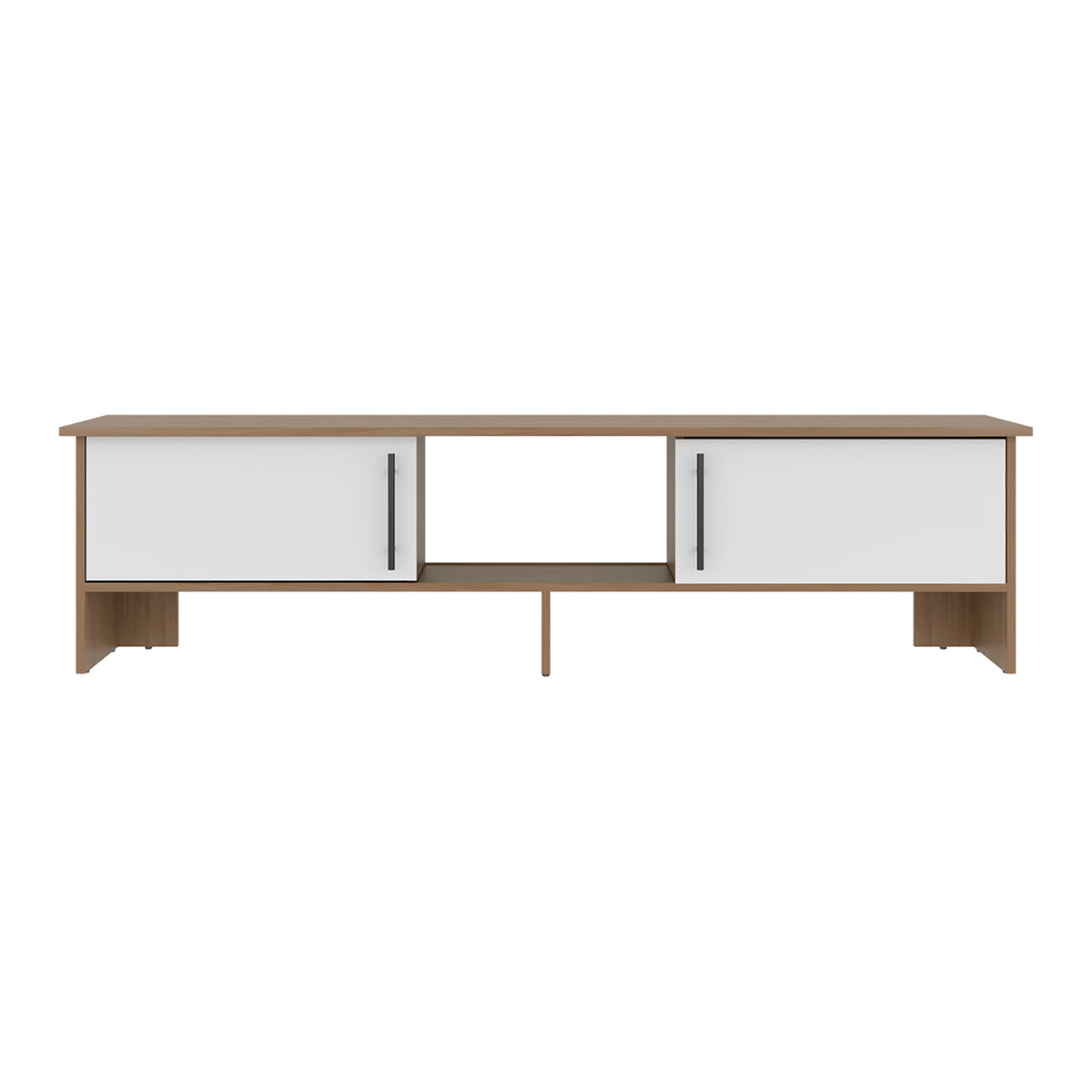 Two Tone Low Profile Media Console – OROA, view 1