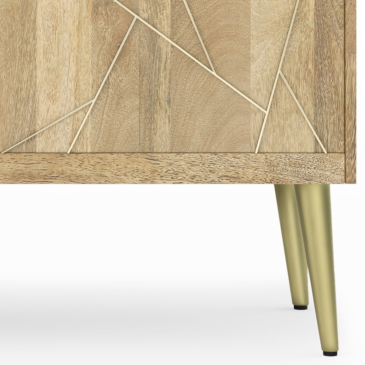 Jager - TV Media Stand - Mango Wood