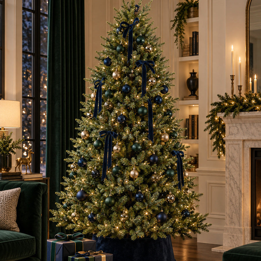 Modern European furniture - 83" Realistic Hybrid Christmas Tree - www.oroa.com