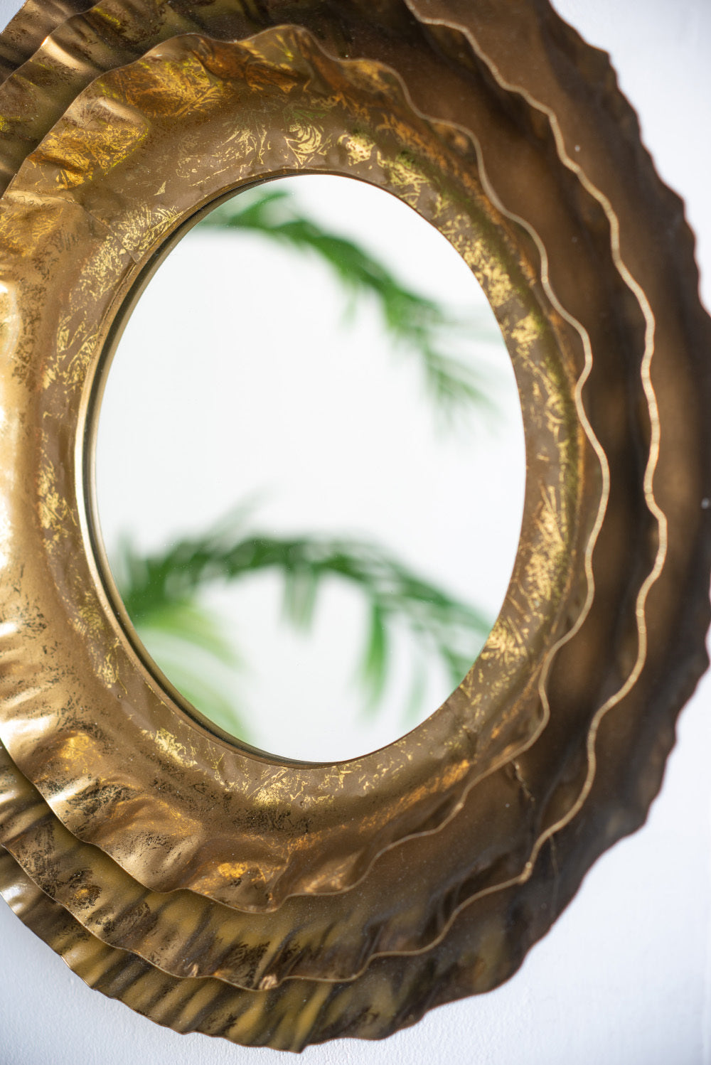gold decorative mirrors small