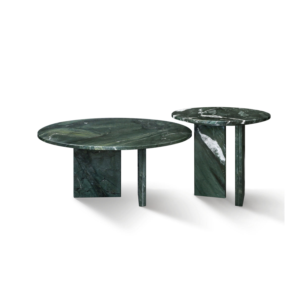 green marble coffee table set