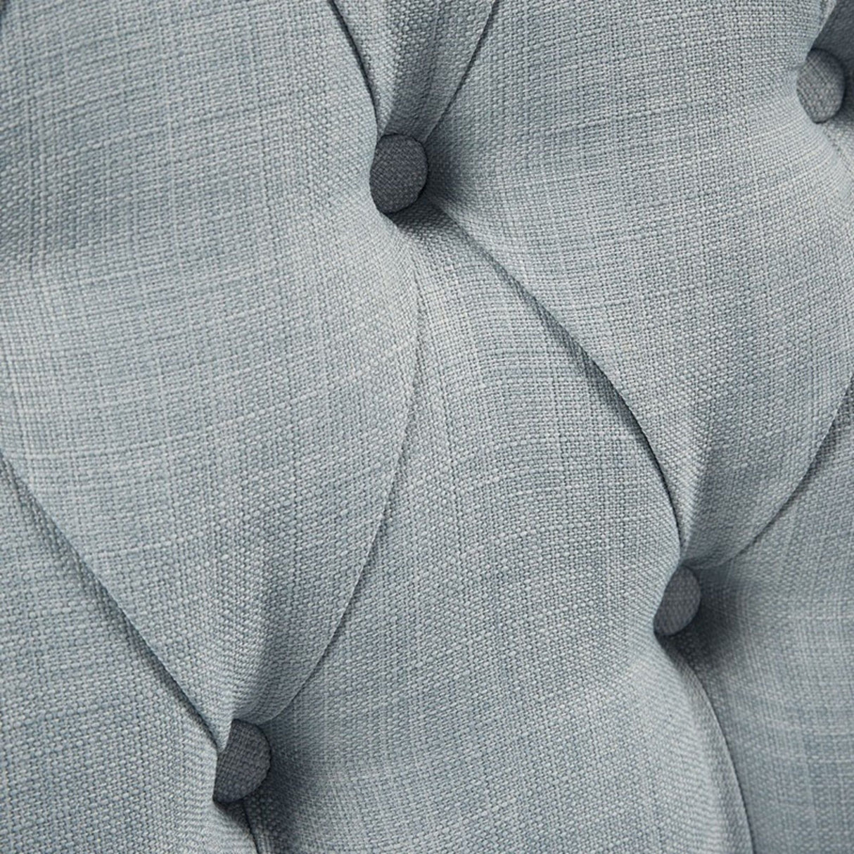 Qwen - Button Tufted Accent Chair Dusty Blue - OROA