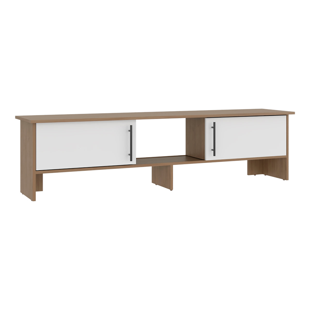 Two Tone Low Profile Media Console – OROA, view 3