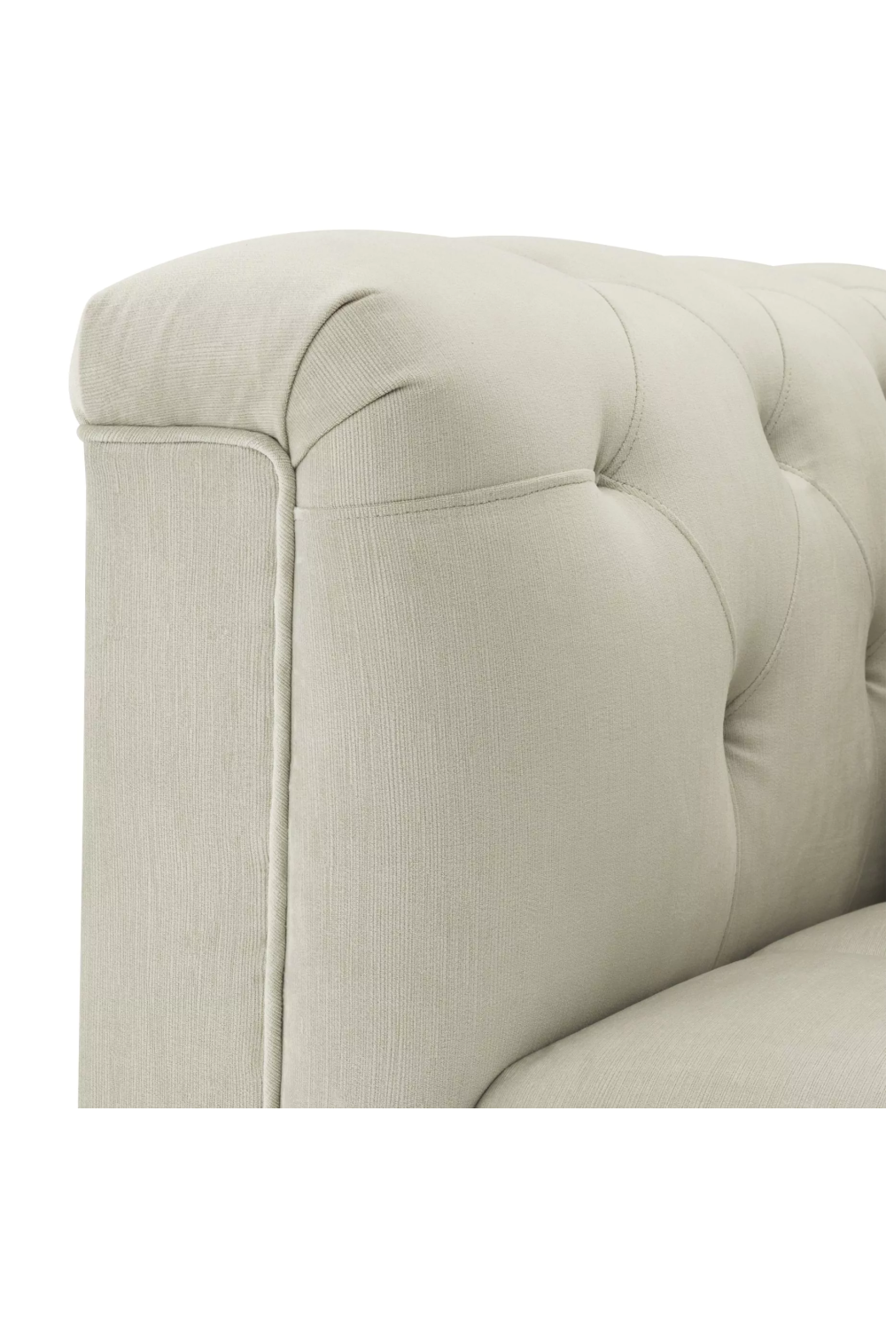 Gray Modern Chesterfield Chair | Eichholtz Cesare | Oroatrade.com