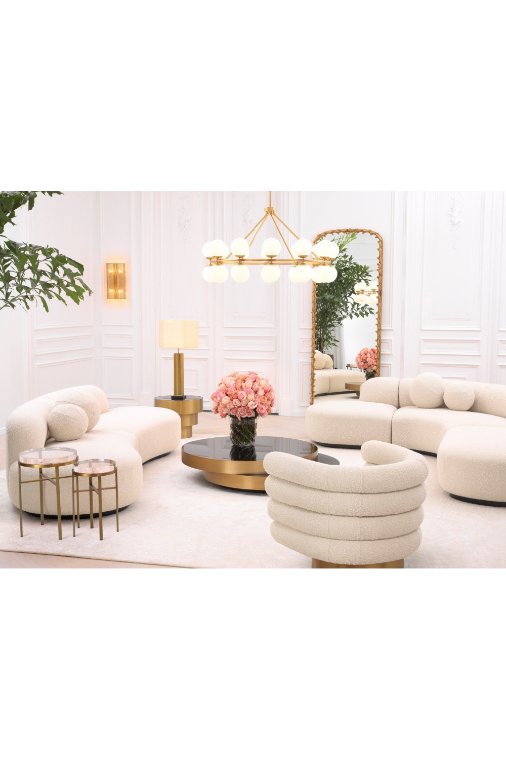 Curved Modern Sofa Large | Eichholtz Björn | Oroa.com