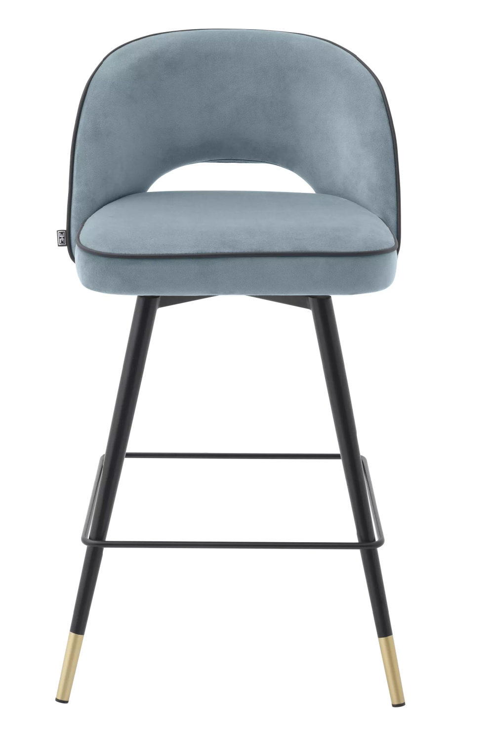 Upholstered Swivel Counter Stool Set (2) | Eichholtz Cliff | Oroa.com