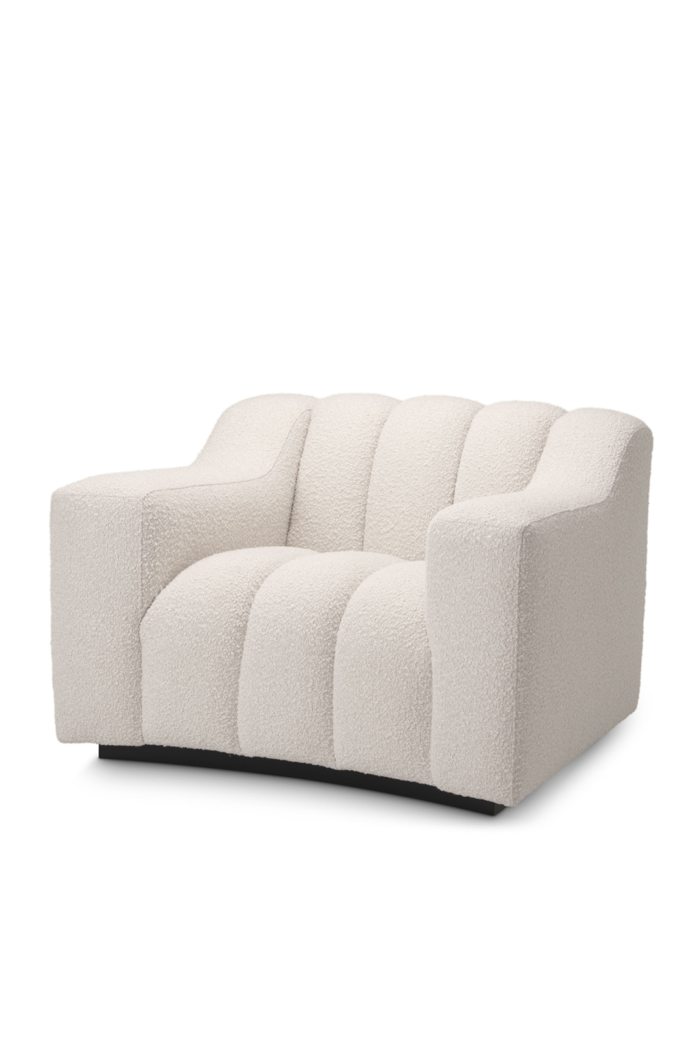 Channel Stitched Lounge Armchair | Eichholtz Kelly | Oroa.com
