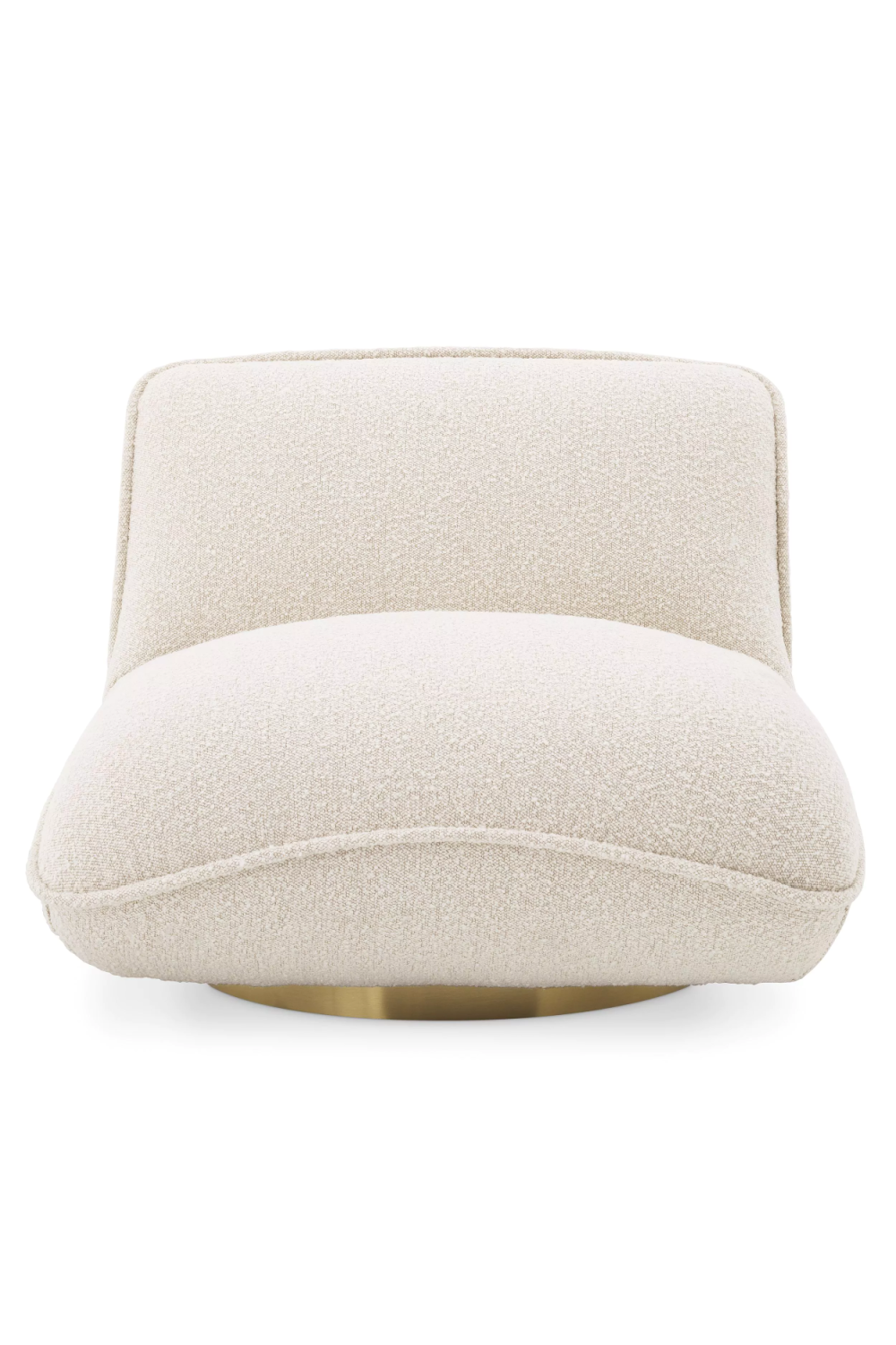 Cream Bouclé Pillow Swivel Chair | Eichholtz Relax | Oroa.com