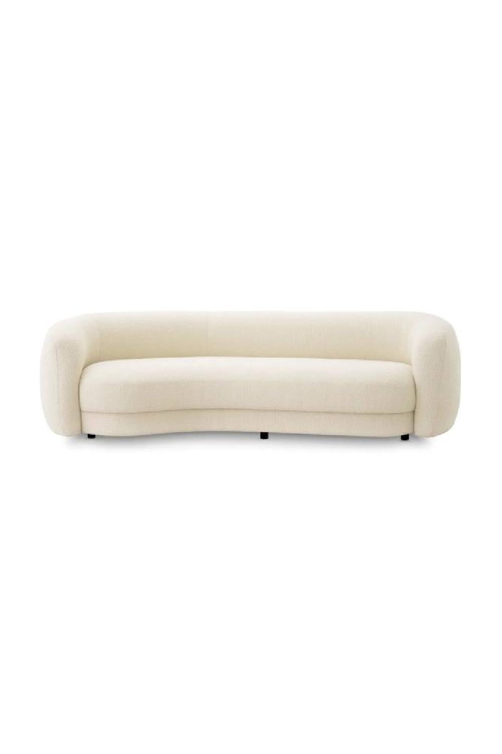 Boucle Curved Sofa | Eichholtz Blaine | Oroa.com