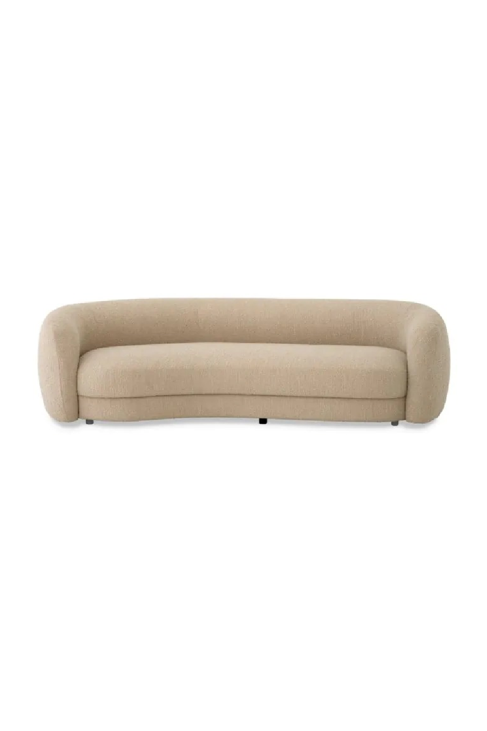 Boucle Curved Sofa | Eichholtz Blaine | Oroa.com