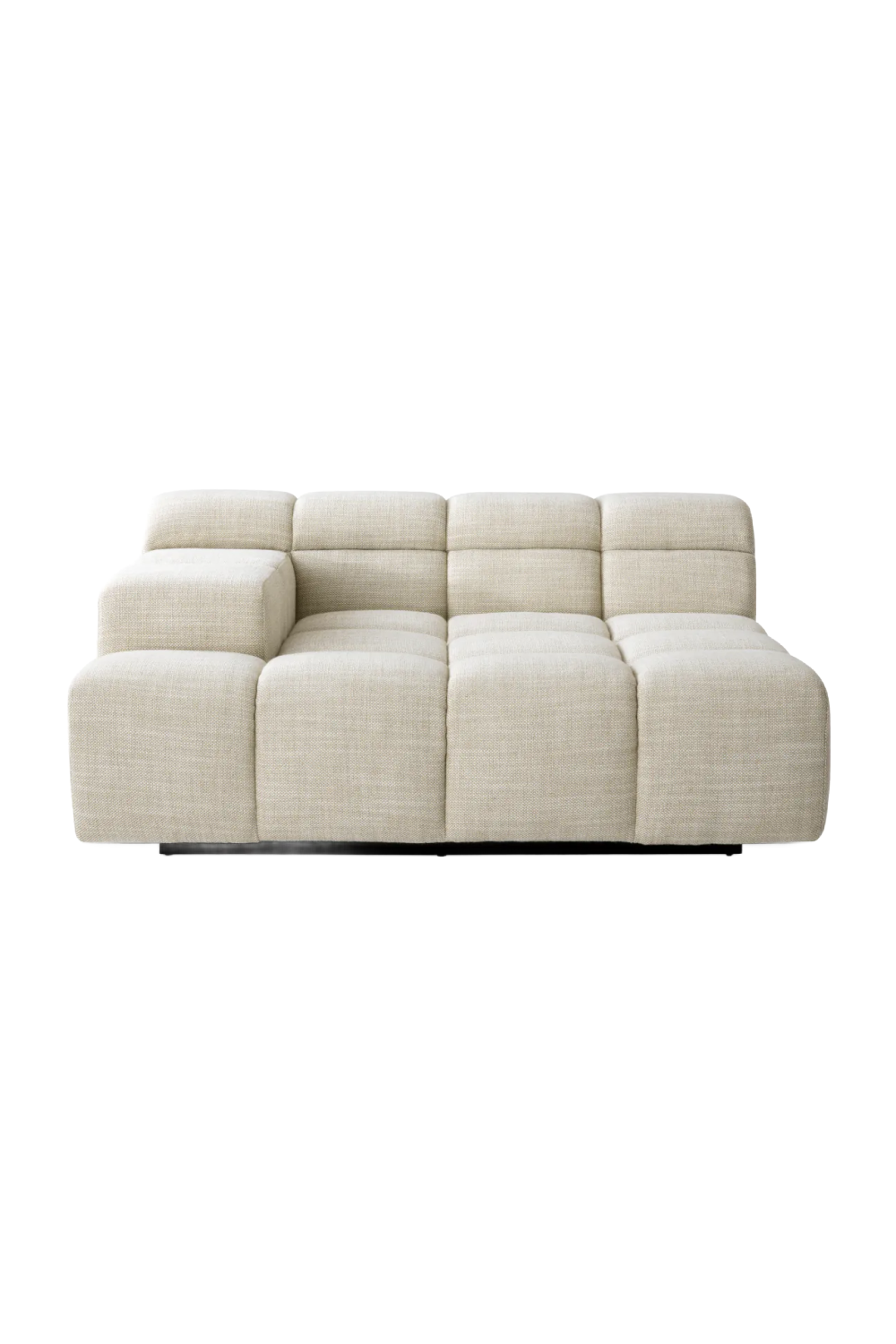Beige Grid-Tufted Modular Sofa | Eichholtz Hunter | Oroa.com