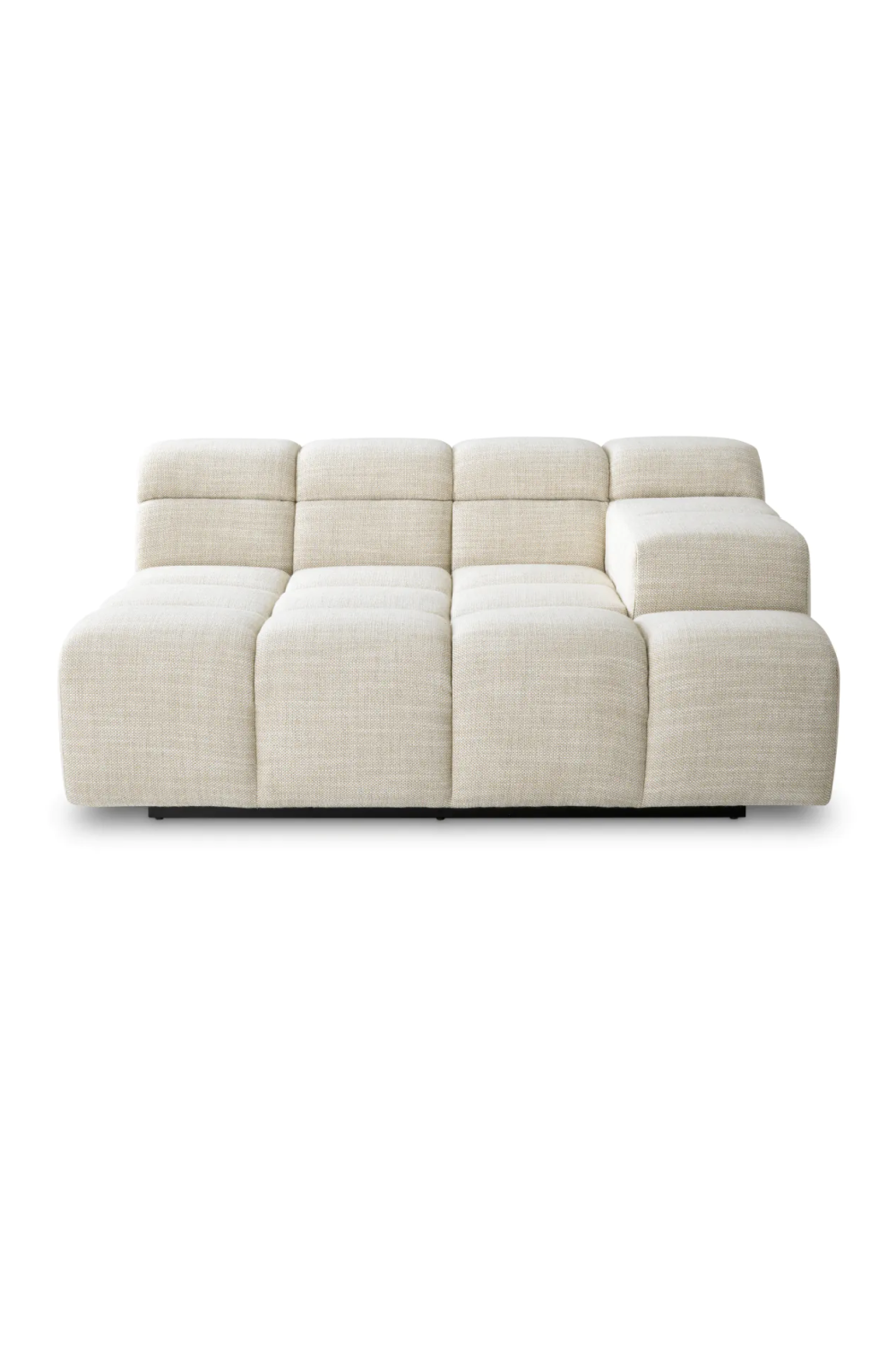 Beige Grid-Tufted Modular Sofa | Eichholtz Hunter | Oroa.com