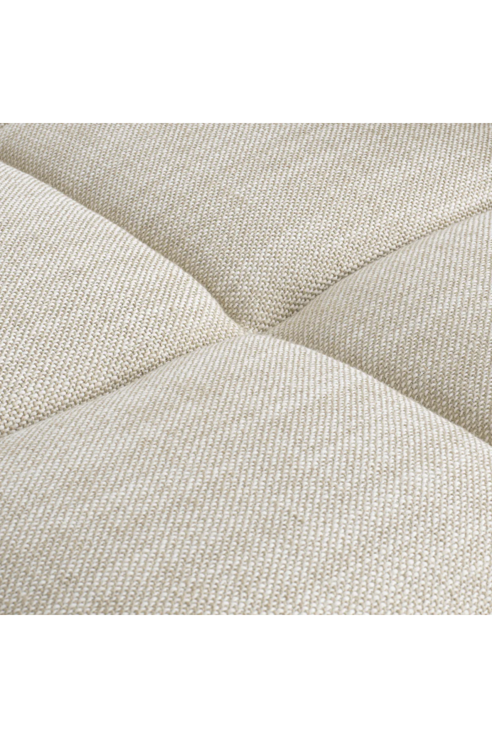 Beige Grid-Tufted Modular Sofa | Eichholtz Hunter | Oroa.com