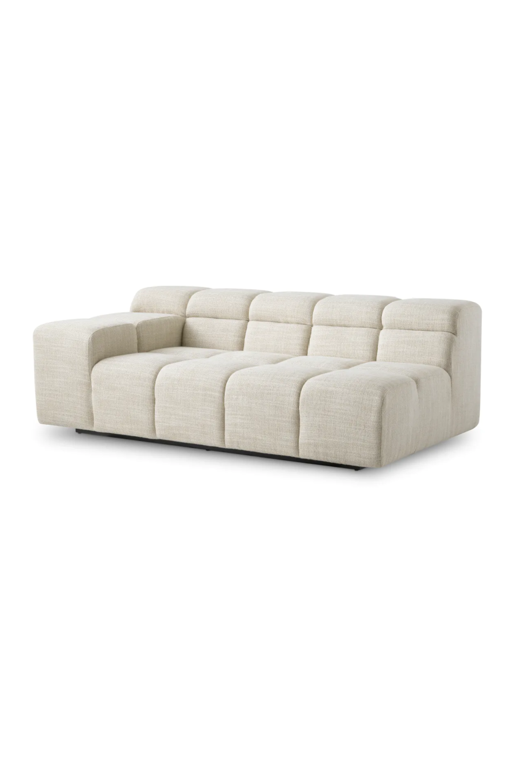 Beige Grid-Tufted Modular Sofa | Eichholtz Hunter | Oroa.com