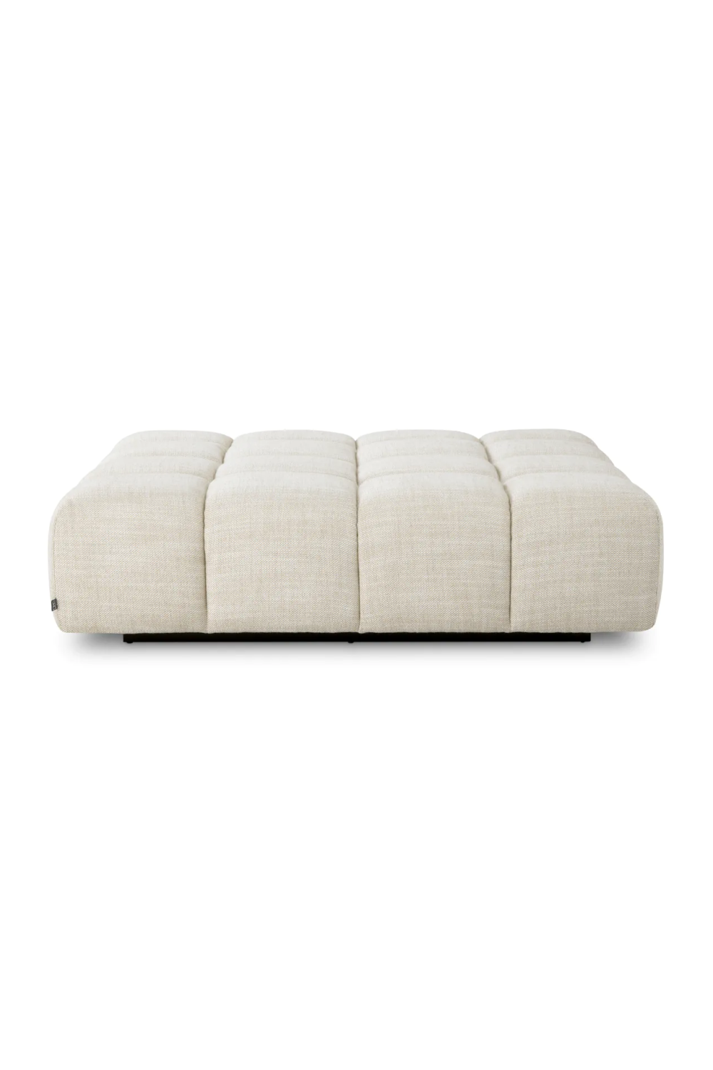 Beige Grid-Tufted Modular Sofa | Eichholtz Hunter | Oroa.com
