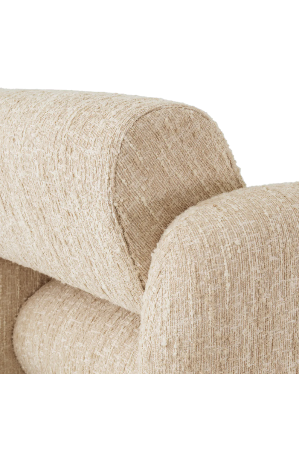 Cream Boucle Lounge Chair | Eichholtz Vesper | Oroa.com