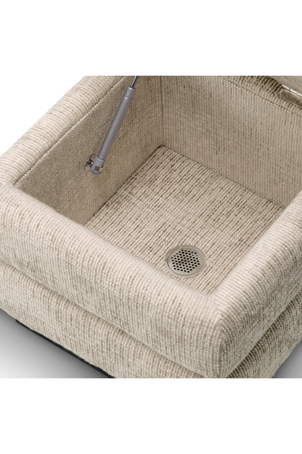 Beige Square Storage Stool | Eichholtz Valmont | Oroa.com