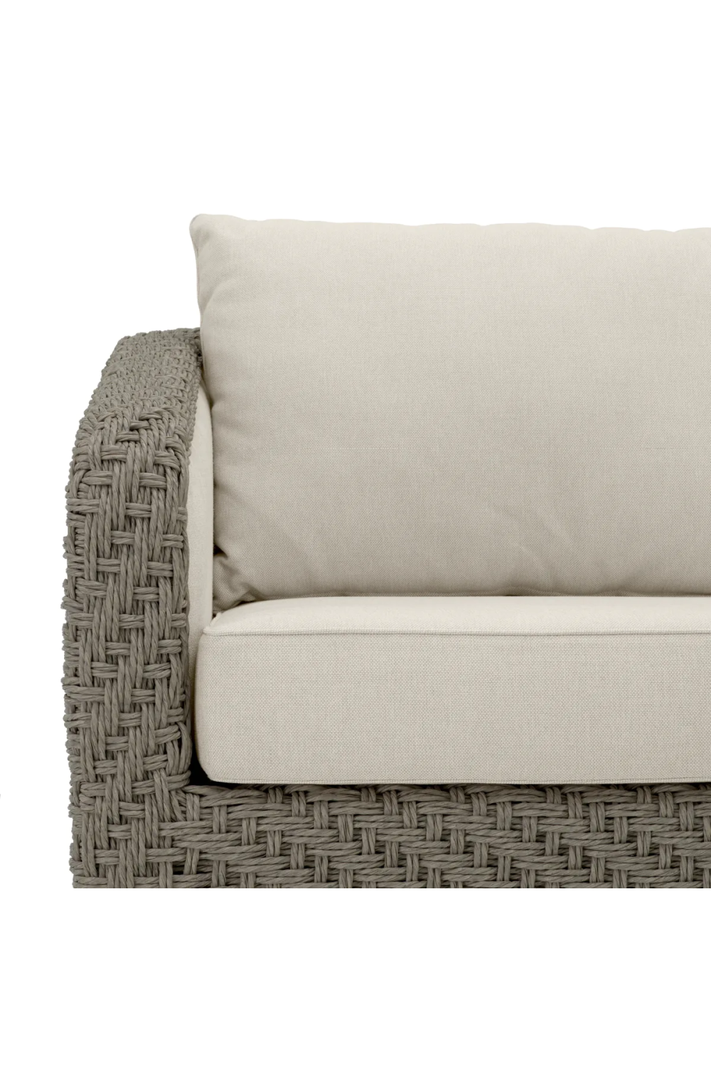 Rattan Look Outdoor Sofa | Eichholtz Bryson | Oroa.com