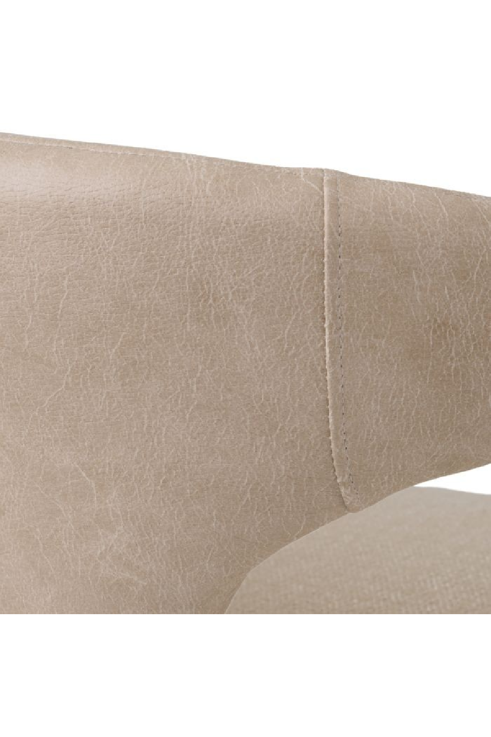 Beige Leather Accent Chair | Eichholtz Voletta | Oroa.com