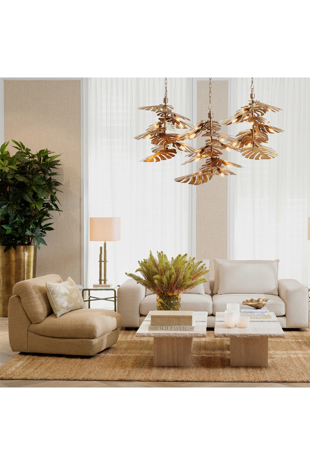 Beige Upholstered Lounge Chair | Eichholtz Alden | Oroa.com