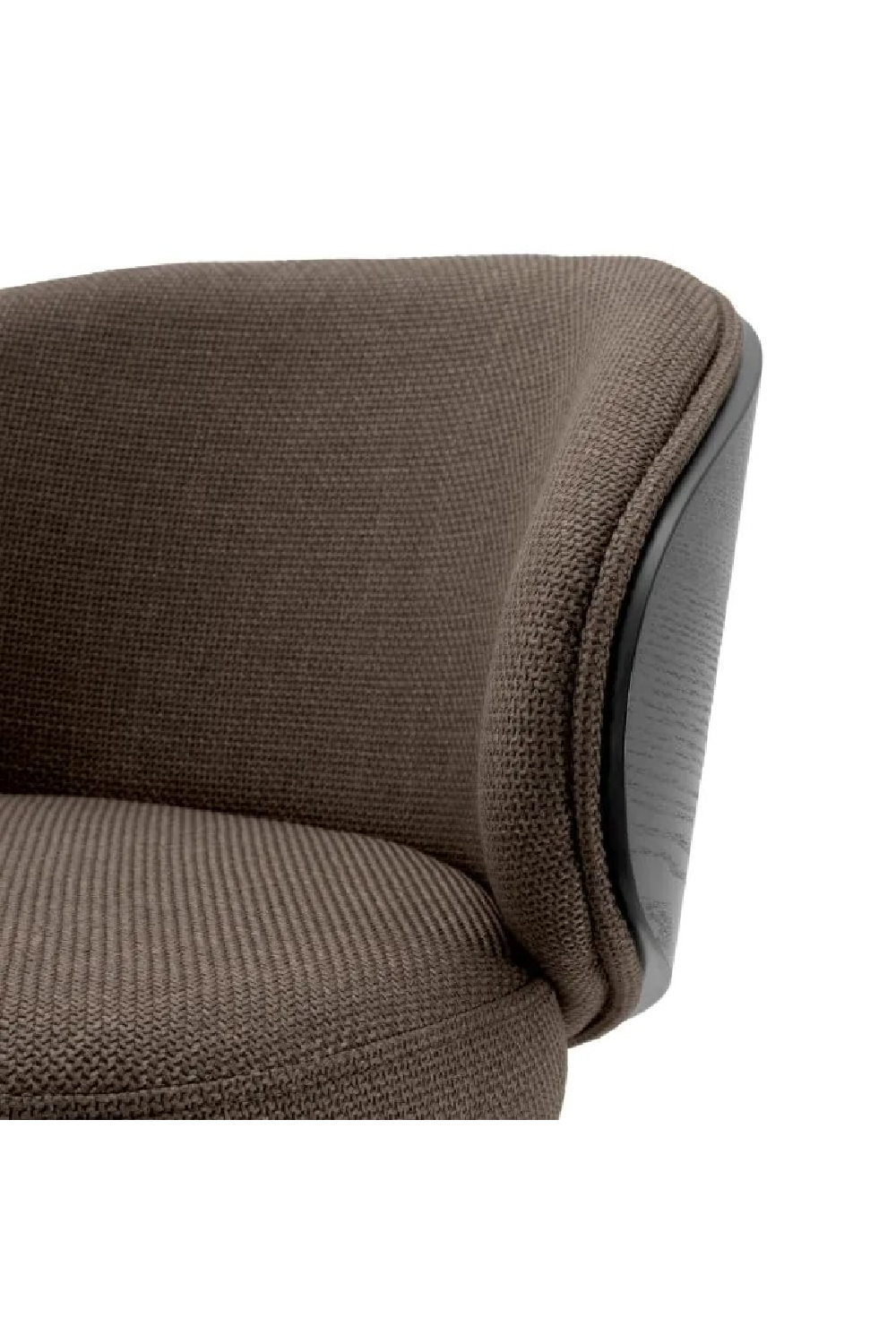 Curved Dark Gray Bar Stool | Eichholtz Camerota | Oroa.com