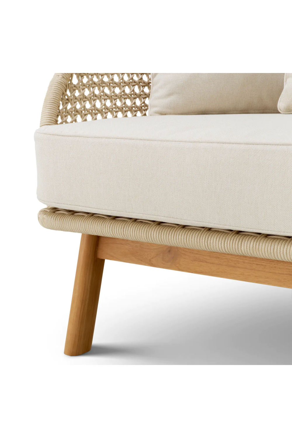 Cream Rope Outdoor Sofa | Eichholtz Trinity | Oroa.com