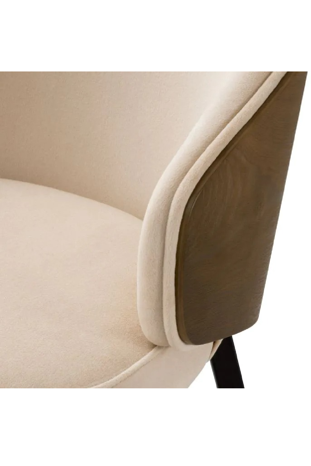 Curved-Back Dining Chair | Eichholtz Camerota | Oroa.com