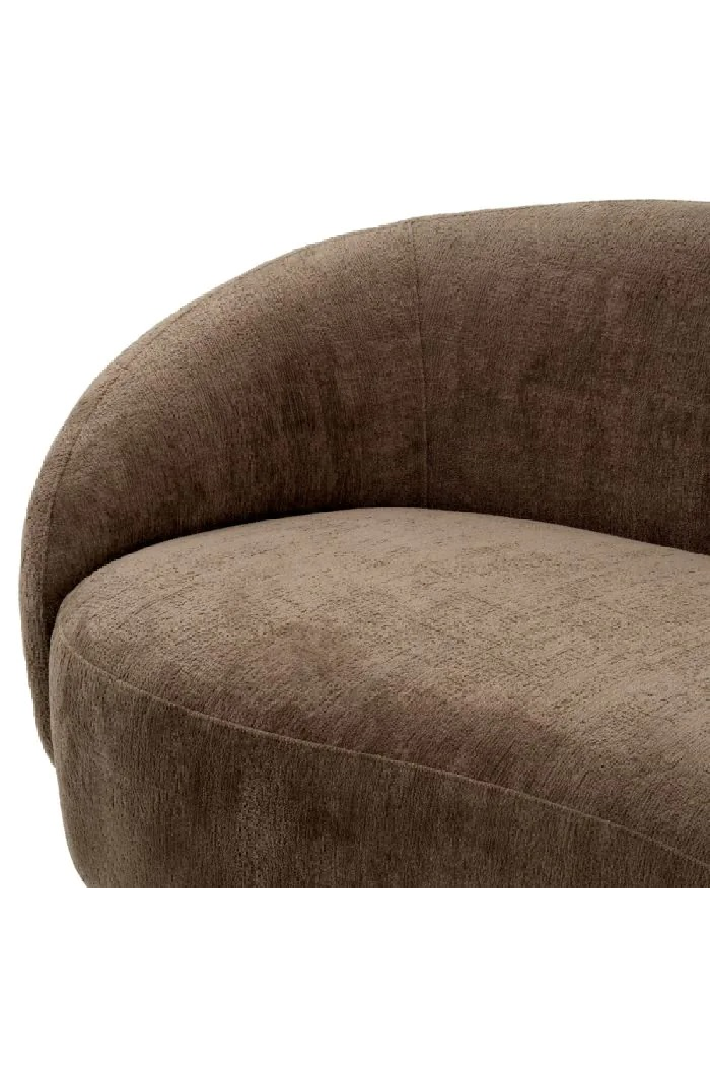 Brown Curved Sofa | Eichholtz Amore | Oroa.com