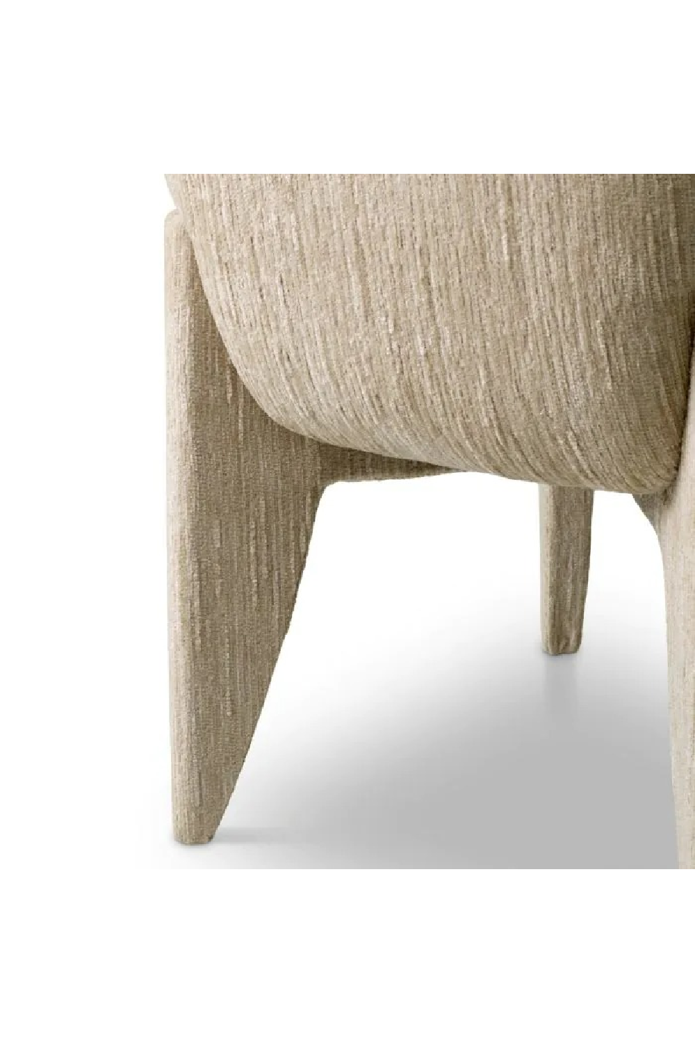 Beige Textured Fabric Dining Chair | Eichholtz Marius | Oroa.com