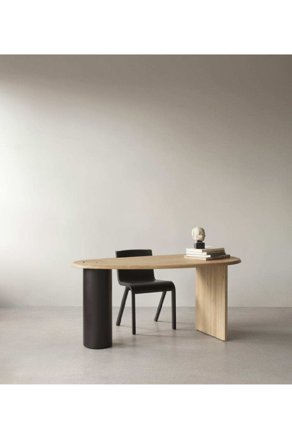 Hidden Storage Oak Desk | Audo Copenhagen The Eclipse | Oroa.com