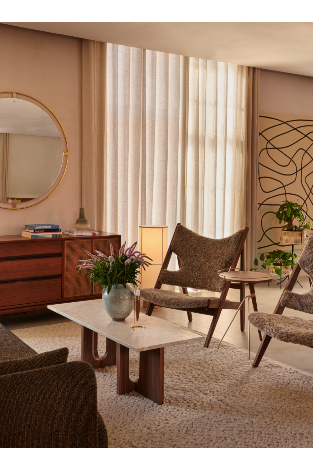 Woven Wool Rug | Audo Gravel | Oroa.com